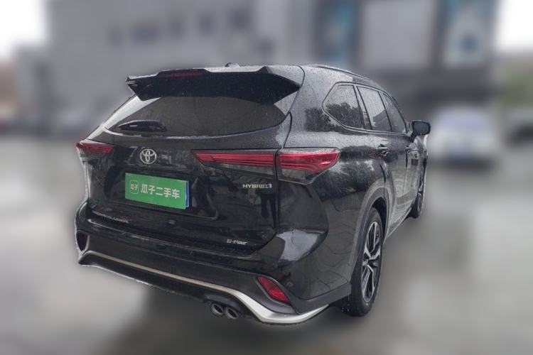 Used Toyota Crown Kluger 2021 2.5L HEV Four-Wheel Drive Premium Edition Rear Right 45 Deg