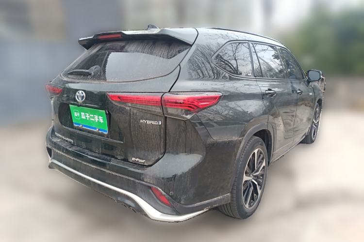 Used Toyota Crown Kluger 2021 2.5L HEV Four-Wheel Drive Premium Edition Rear Right 45 Deg