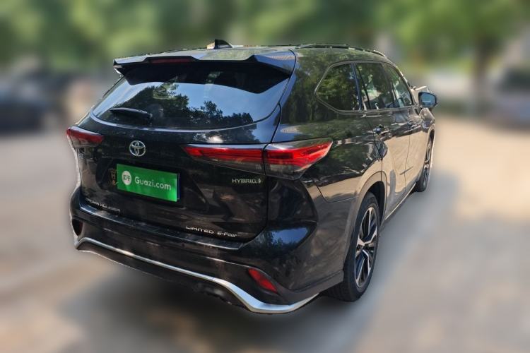 Used Toyota Crown Kluger 2021 2.5L HEV Four-Wheel Drive Flagship Edition Rear Right 45 Deg
