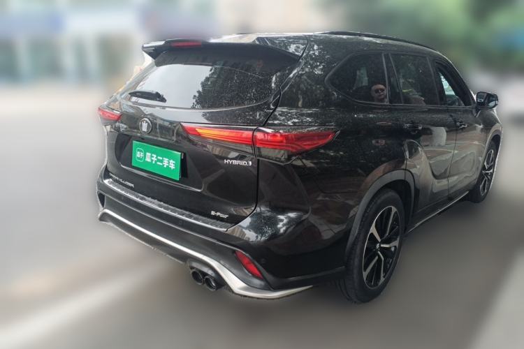 Used Toyota Crown Kluger 2021 2.5L HEV Four-Wheel Drive Premium Edition Rear Right 45 Deg