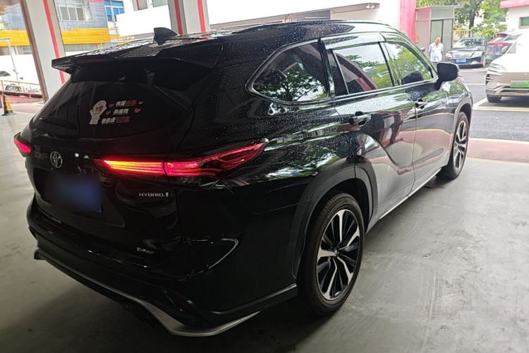 Used Toyota Crown Kluger 2021 2.5L HEV Four-Wheel Drive Premium Edition Rear Right 45 Deg