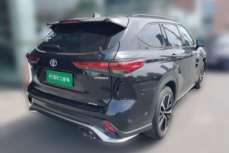 Used Toyota Crown Kluger 2021 2.5L HEV Four-Wheel Drive Premium Edition Rear Right 45 Deg