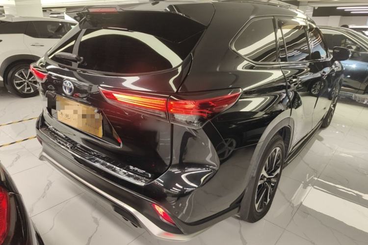 Used Toyota Crown Kluger 2021 2.5L HEV Four-Wheel Drive Premium Edition Rear Right 45 Deg