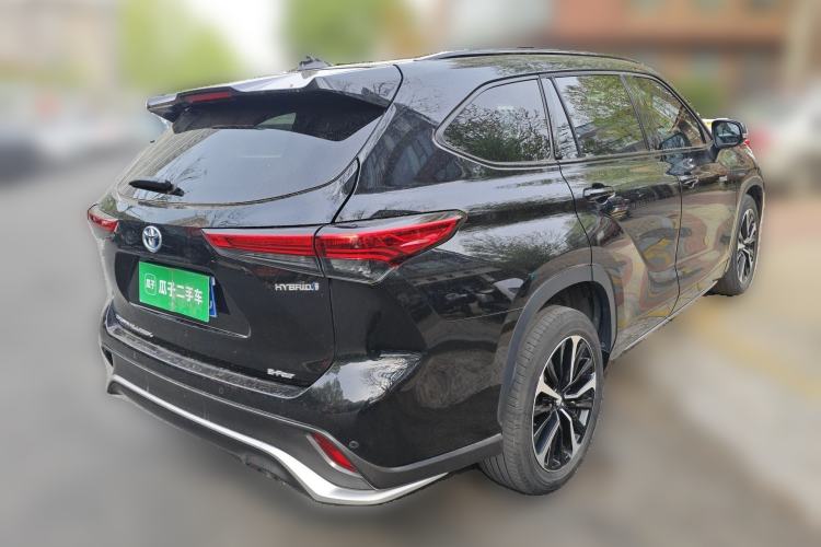 Used Toyota Crown Kluger 2021 2.5L HEV Four-Wheel Drive Premium Edition Rear Right 45 Deg