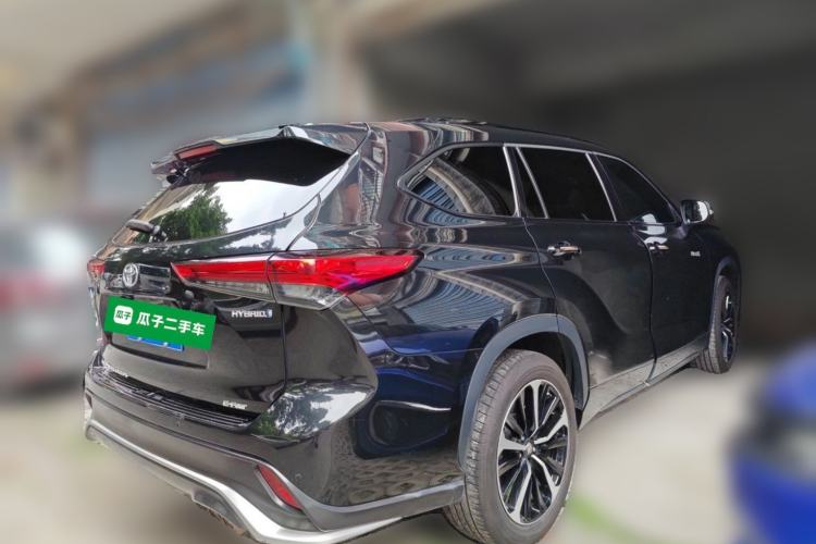 Used Toyota Crown Kluger 2021 2.5L HEV Four-Wheel Drive Premium Edition Rear Right 45 Deg