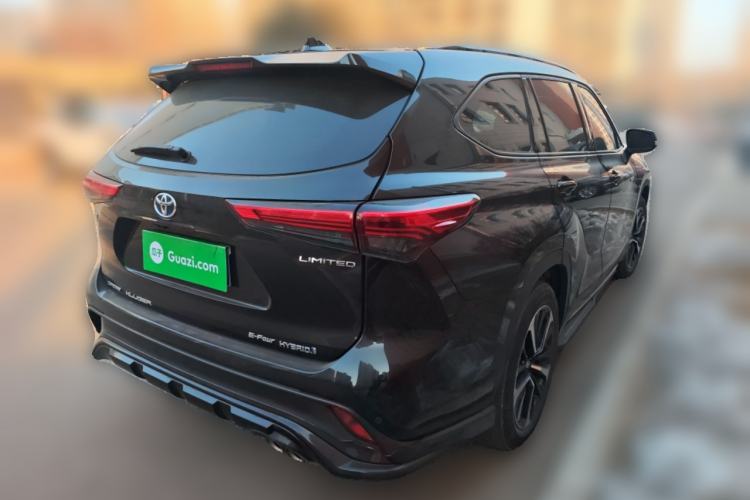 Used Toyota Crown Kluger 2021 2.5L HEV Four-Wheel Drive Flagship Edition Rear Right 45 Deg