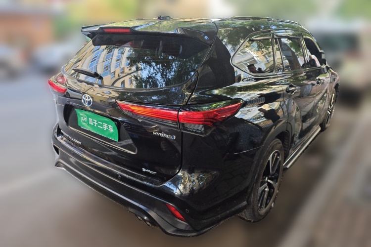 Used Toyota Crown Kluger 2021 2.5L HEV Four-Wheel Drive Luxury Edition Rear Right 45 Deg
