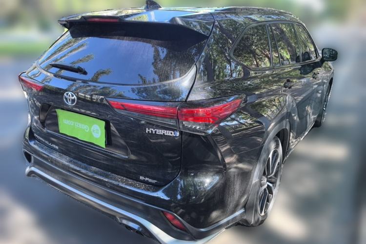 Used Toyota Crown Kluger 2021 2.5L HEV Four-Wheel Drive Premium Edition Rear Right 45 Deg