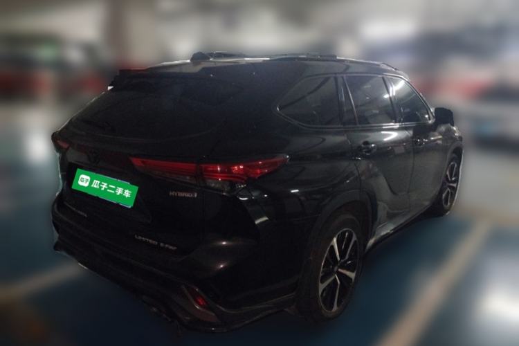 Used Toyota Crown Kluger 2021 2.5L HEV Four-Wheel Drive Flagship Edition Rear Right 45 Deg