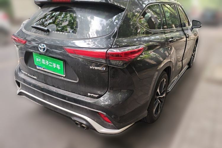 Used Toyota Crown Kluger 2021 2.5L HEV Four-Wheel Drive Premium Edition Rear Right 45 Deg