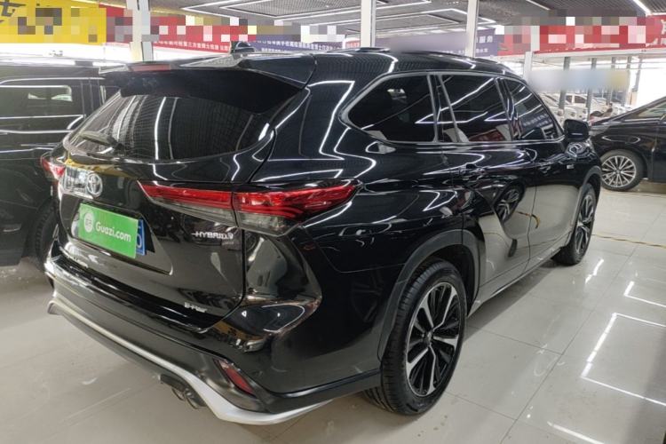 Used Toyota Crown Kluger 2021 2.5L HEV Four-Wheel Drive Premium Edition Rear Right 45 Deg