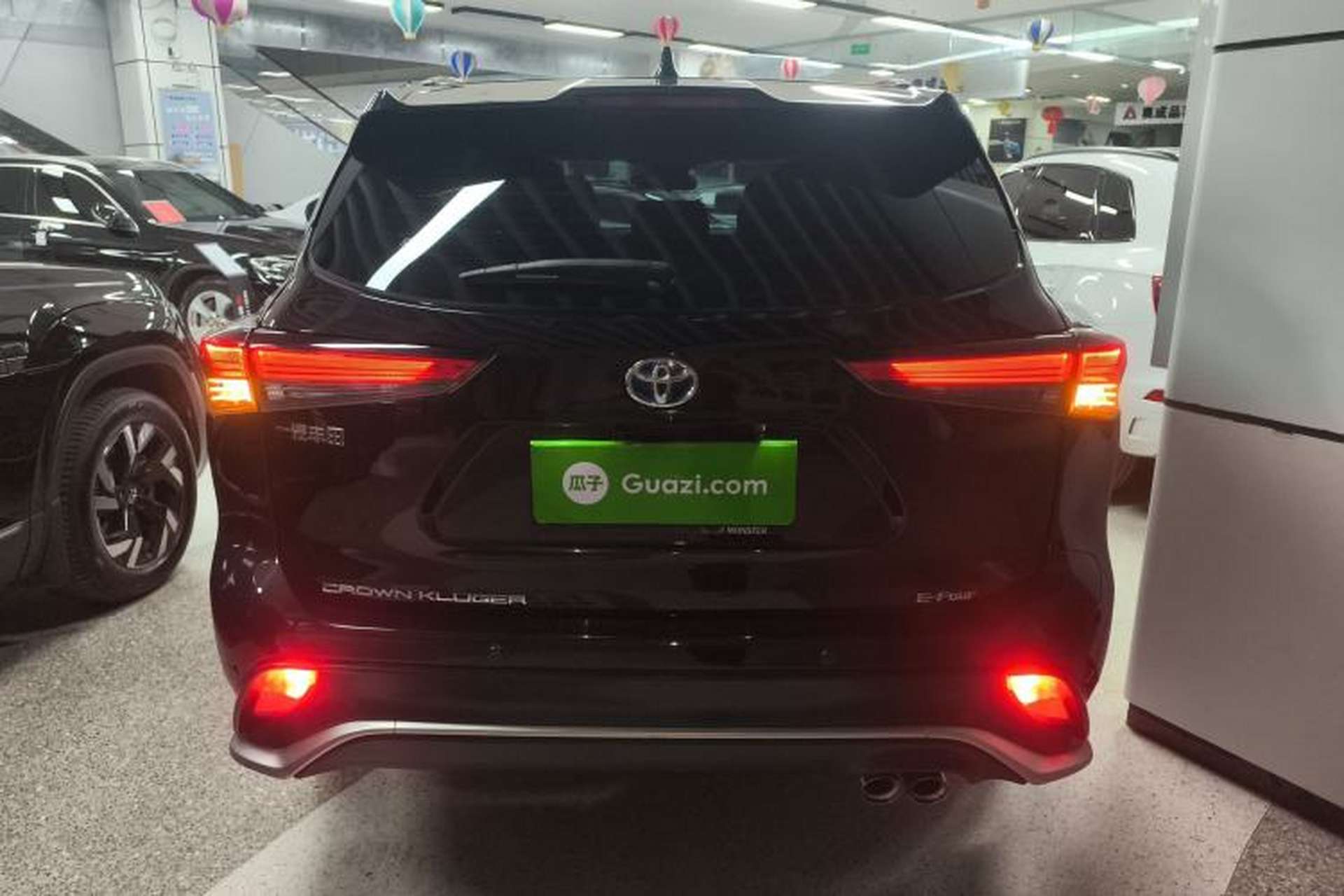 Used Toyota Crown Kluger 2021 2.5L HEV Four-Wheel Drive Luxury Edition Rear