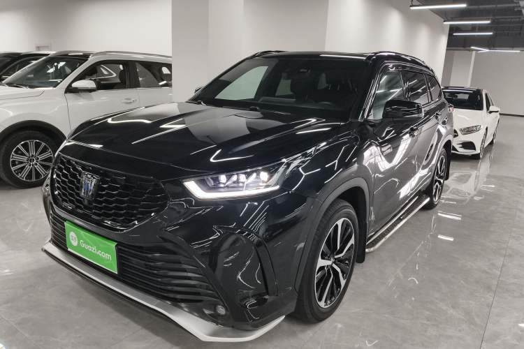 Used Toyota Crown Kluger 2021 2.5L HEV Four-Wheel Drive Premium Edition Guazi used car, China used car export, Used car for sale, Used cars, Cheapest cars for sale