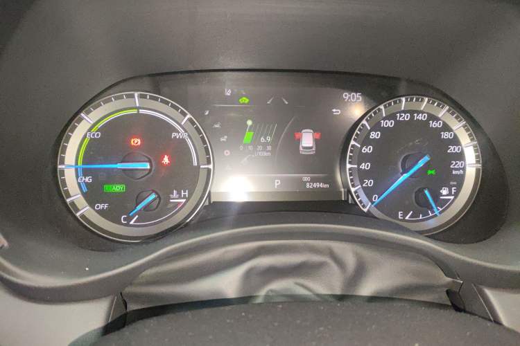 Used Toyota Crown Kluger 2021 2.5L HEV Four-Wheel Drive Luxury Edition Instrument Cluster
