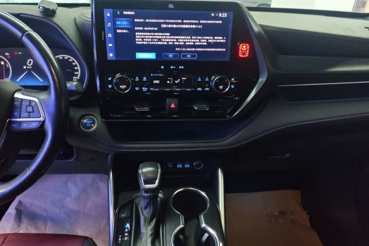 Used Toyota Crown Kluger 2021 2.5L HEV Four-Wheel Drive Flagship Edition Audio And AC Panel
