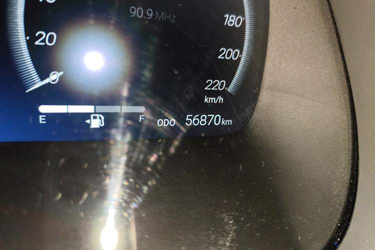 Used Toyota Crown Kluger 2021 2.5L HEV Four-Wheel Drive Flagship Edition Odometer Close Up