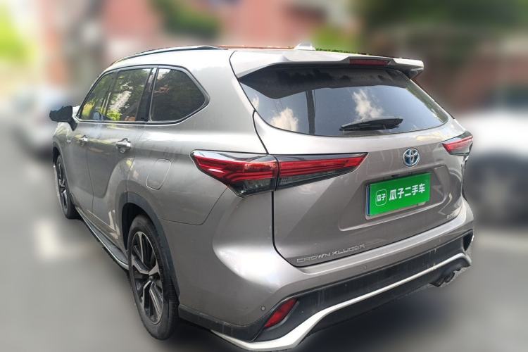 Used Toyota Crown Kluger 2021 2.5L HEV Four-Wheel Drive Premium Edition Rear Left 45 Deg