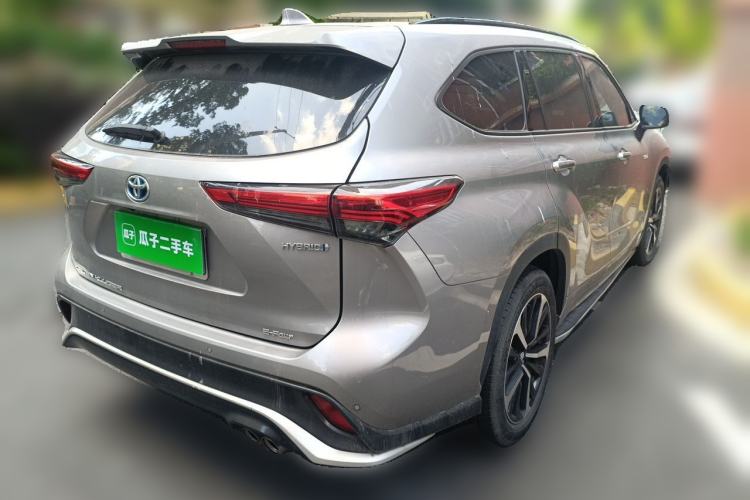 Used Toyota Crown Kluger 2021 2.5L HEV Four-Wheel Drive Premium Edition Rear Right 45 Deg