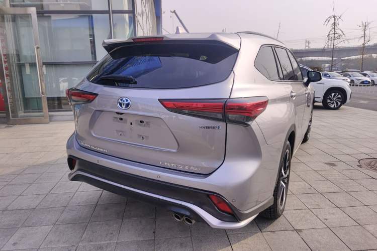 Used Toyota Crown Kluger 2021 2.5L HEV Four-Wheel Drive Flagship Edition Rear Right 45 Deg