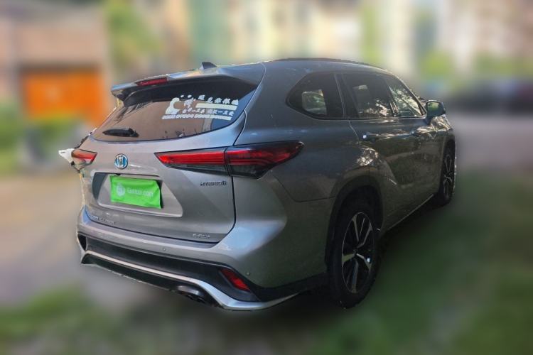 Used Toyota Crown Kluger 2021 2.5L HEV Four-Wheel Drive Premium Edition Rear Right 45 Deg