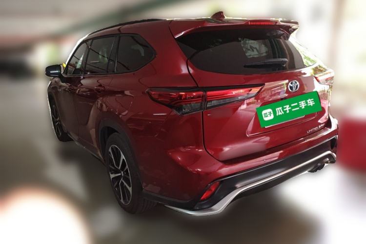 Used Toyota Crown Kluger 2021 2.5L HEV Four-Wheel Drive Flagship Edition Rear Left 45 Deg