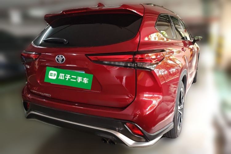 Used Toyota Crown Kluger 2021 2.5L HEV Four-Wheel Drive Flagship Edition Rear Right 45 Deg