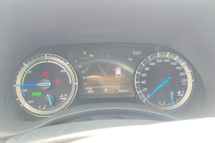 Used Toyota Crown Kluger 2021 2.5L HEV Two-Wheel Drive Elite Edition Instrument Cluster