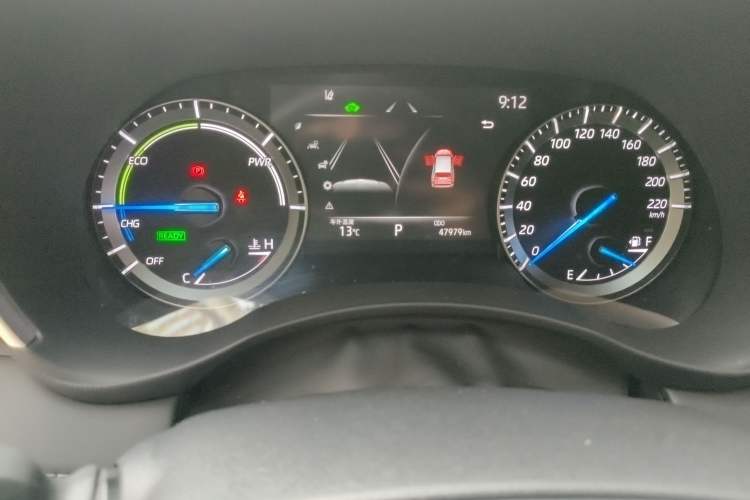 Used Toyota Crown Kluger 2021 2.5L HEV Two-Wheel Drive Elite Edition Odometer Close Up