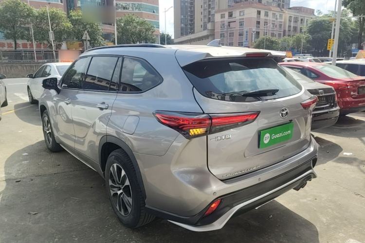 Used Toyota Crown Kluger 2021 2.5L HEV Two-Wheel Drive Elite Edition Rear Left 45 Deg