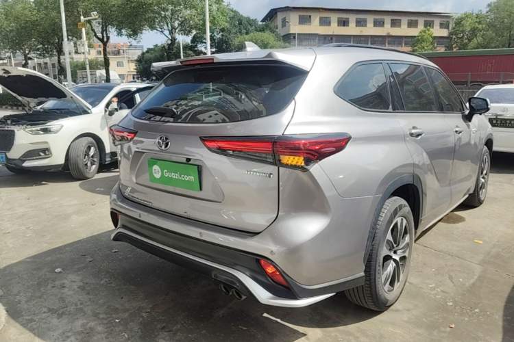 Used Toyota Crown Kluger 2021 2.5L HEV Two-Wheel Drive Elite Edition Rear Right 45 Deg