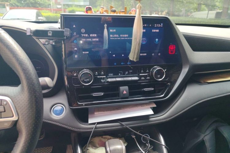 Used Toyota Crown Kluger 2021 2.5L HEV Four-Wheel Drive Premium Edition Audio And AC Panel
