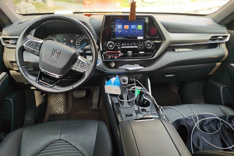 Used Toyota Crown Kluger 2021 2.5L HEV Four-Wheel Drive Luxury Edition Center Console