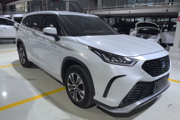 Used Toyota Crown Kluger 2021 2.5L HEV Two-Wheel Drive Entry Version Front Right 45 Deg