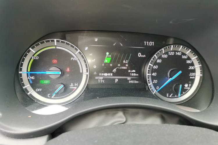 Used Toyota Crown Kluger 2021 2.5L HEV Two-Wheel Drive Elite Edition Instrument Cluster