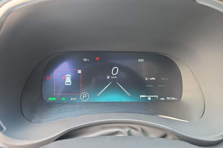 Used Toyota Crown Kluger 2021 2.5L HEV Four-Wheel Drive Flagship Edition Instrument Cluster