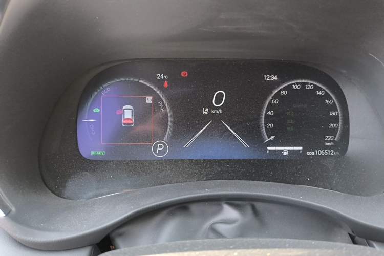 Used Toyota Crown Kluger 2021 2.5L HEV Four-Wheel Drive Premium Edition Instrument Cluster