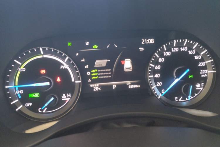 Used Toyota Crown Kluger 2021 2.5L HEV Four-Wheel Drive Elite Edition Instrument Cluster