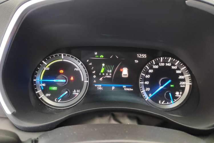 Used Toyota Crown Kluger 2021 2.5L HEV Two-Wheel Drive Elite Edition Instrument Cluster