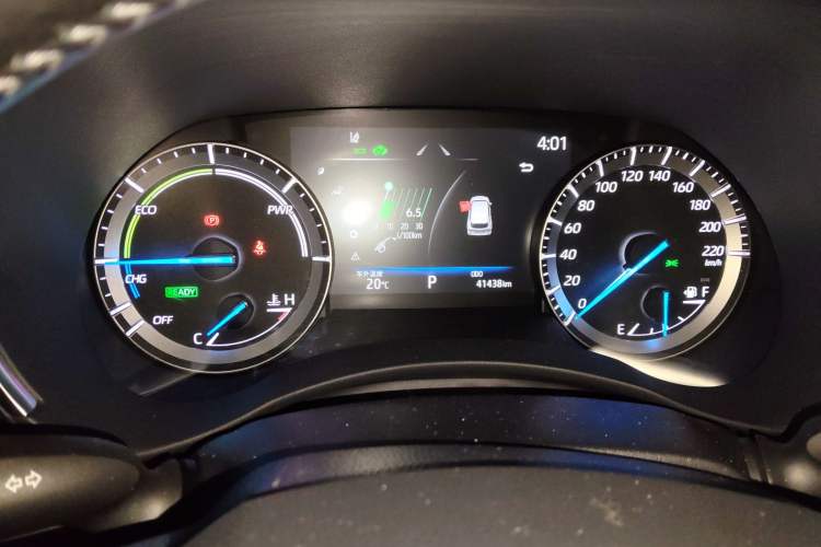 Used Toyota Crown Kluger 2021 2.5L HEV Four-Wheel Drive Luxury Edition Instrument Cluster