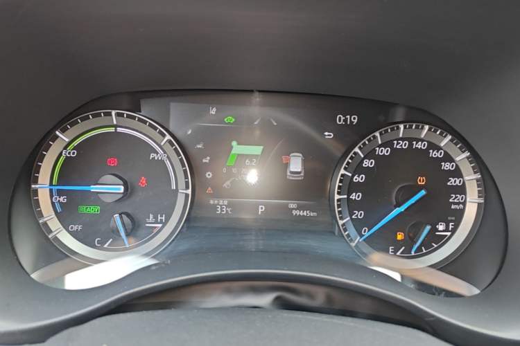 Used Toyota Crown Kluger 2021 2.5L HEV Two-Wheel Drive Entry Version Instrument Cluster