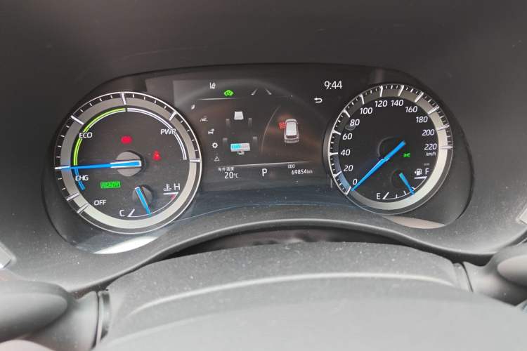 Used Toyota Crown Kluger 2021 2.5L HEV Four-Wheel Drive Elite Edition Instrument Cluster