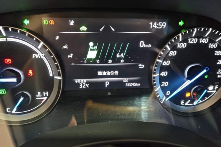 Used Toyota Crown Kluger 2021 2.5L HEV Four-Wheel Drive Luxury Edition Instrument Cluster
