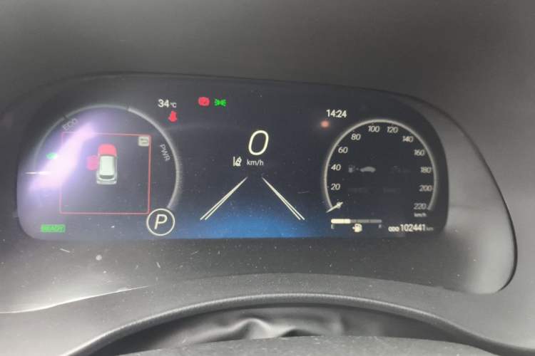 Used Toyota Crown Kluger 2021 2.5L HEV Four-Wheel Drive Premium Edition Instrument Cluster