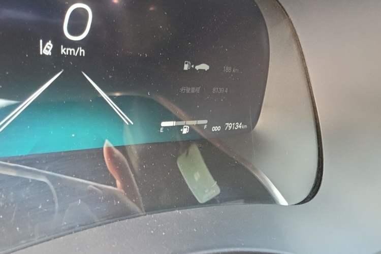 Used Toyota Crown Kluger 2021 2.5L HEV Four-Wheel Drive Flagship Edition Odometer Close Up