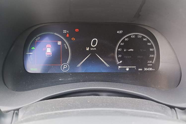 Used Toyota Crown Kluger 2021 2.5L HEV Four-Wheel Drive Flagship Edition Odometer Close Up