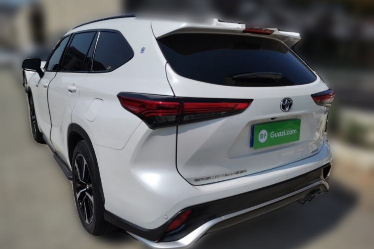 Used Toyota Crown Kluger 2021 2.5L HEV Four-Wheel Drive Premium Edition Rear Left 45 Deg