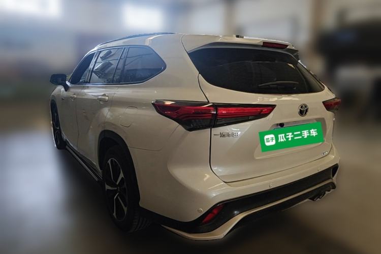 Used Toyota Crown Kluger 2021 2.5L HEV Four-Wheel Drive Luxury Edition Rear Left 45 Deg