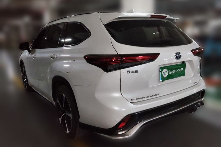 Used Toyota Crown Kluger 2021 2.5L HEV Four-Wheel Drive Luxury Edition Rear Left 45 Deg