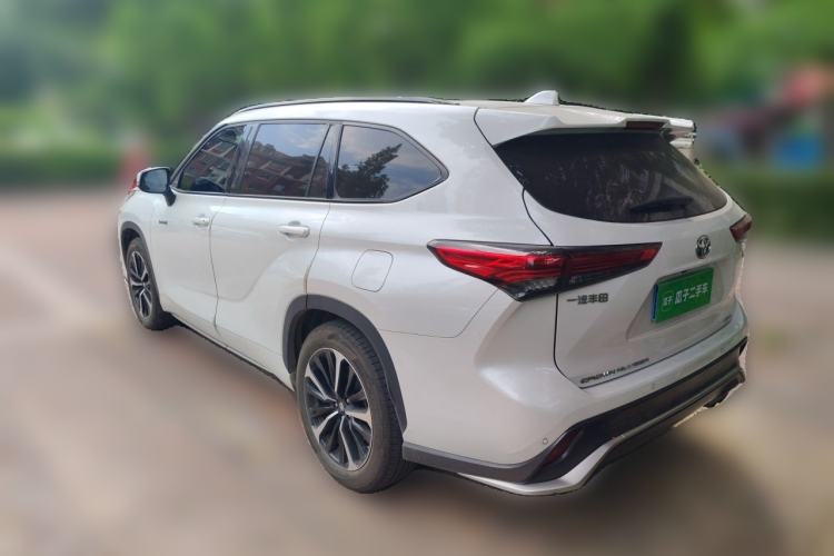 Used Toyota Crown Kluger 2021 2.5L HEV Four-Wheel Drive Premium Edition Rear Left 45 Deg