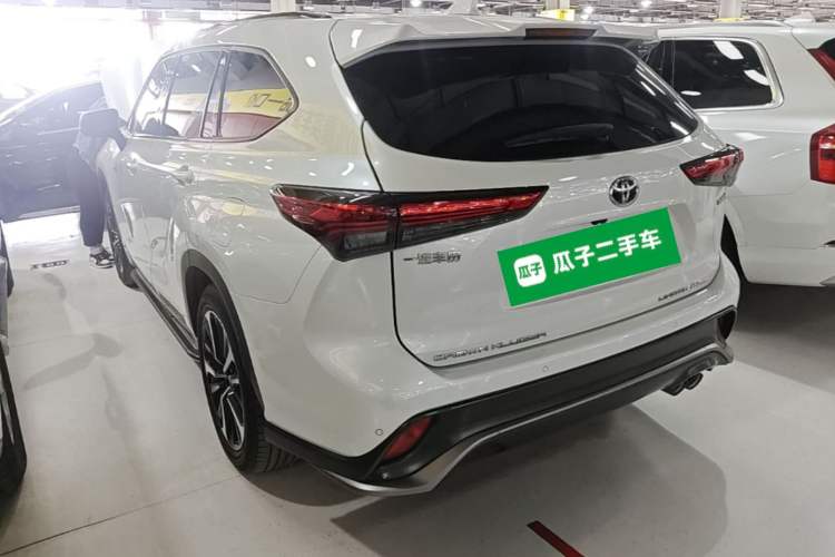 Used Toyota Crown Kluger 2021 2.5L HEV Four-Wheel Drive Flagship Edition Rear Left 45 Deg